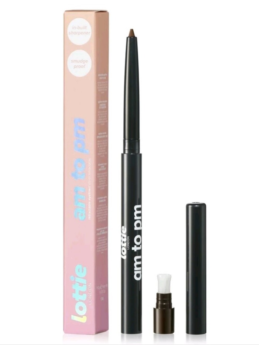 Lottie London AM To PM Retractable Eyeliner In Expresso